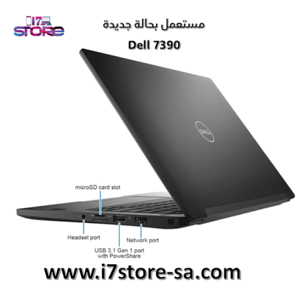 Dell 7390- معالج core i5 - الجيل الثامن -  رام 16 جيجا - هارد 512 جيجا SSD