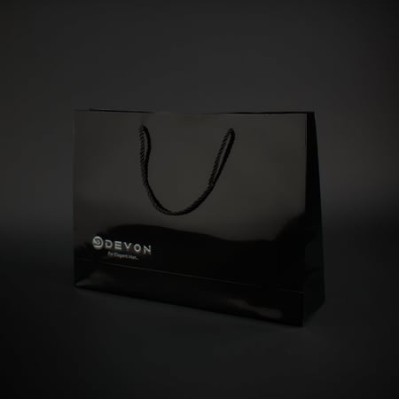 قماش ديفون شتوي مقلم بني محروق