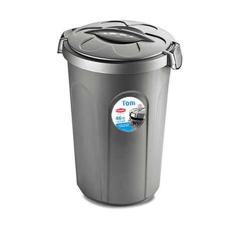 حافظة طعام جاف للقطط والكلاب 46 لتر