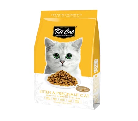 كت كات طعام جاف للقطط الصغيرة (الكيتن) والحوامل 1.20كجم