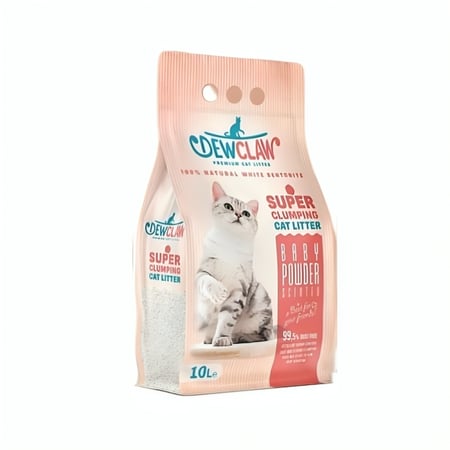 رمل DEW CLAW  سريع التكتل 10 لتر - روائح متعددة