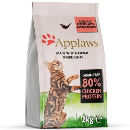 أبلاوز طعام جاف للقطط البالغة بالدجاج و السالمون