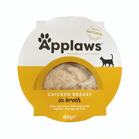 ابلاوز صحن طعام رطب للقطط الدجاج مع الارز 60 جرام