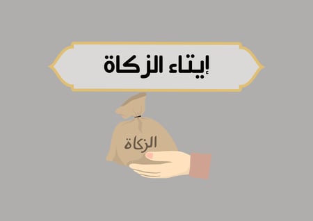 مطوية الزكاة الصف الثالث