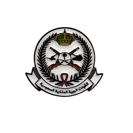 ملصق / ستيكر  معدنية  شعارات القطاعات العسكريه