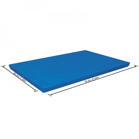 غطاء مسابح أعمدة مستطيل 2.21متر × 1.50متر
