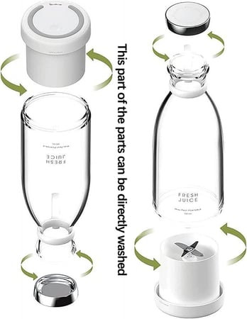 خلاط كهربائي محمول ببطارية