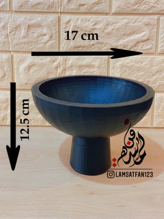 قالب حامل الشمع او صحن فواكه وحلويات