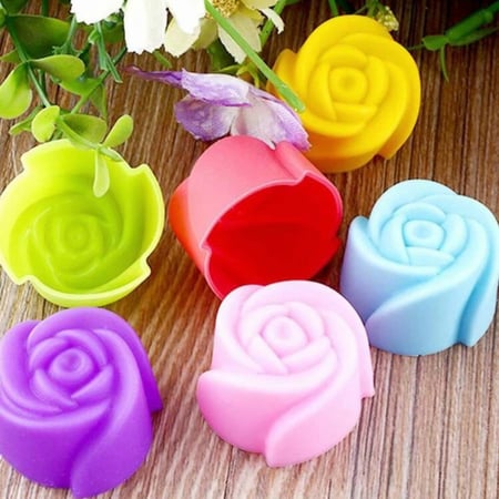 قالب الوردة 6 قطع