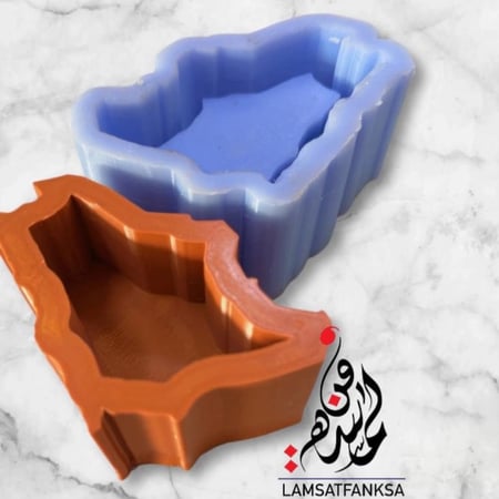 قالب خريطة السعودية بإطار