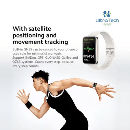 ساعة ذكية من Xiaomi Smart Band 7 Pro بشاشة AMOLED ونظام GPS