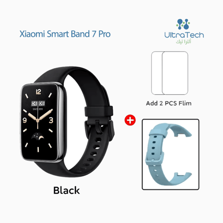 ساعة ذكية من Xiaomi Smart Band 7 Pro بشاشة AMOLED ونظام GPS