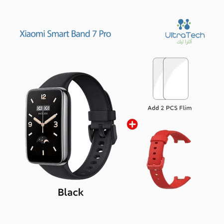 ساعة ذكية من Xiaomi Smart Band 7 Pro بشاشة AMOLED ونظام GPS