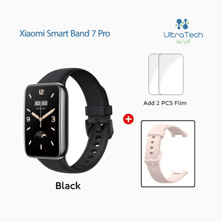 ساعة ذكية من Xiaomi Smart Band 7 Pro بشاشة AMOLED ونظام GPS