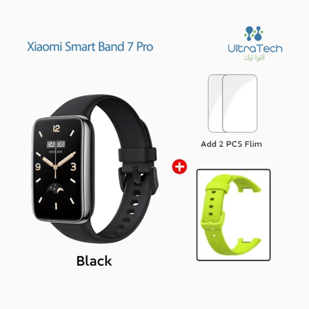 ساعة ذكية من Xiaomi Smart Band 7 Pro بشاشة AMOLED ونظام GPS