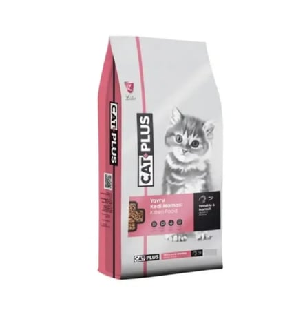 كات بلس للقطط الصغيرة دجاج وسمك الأنشوفة