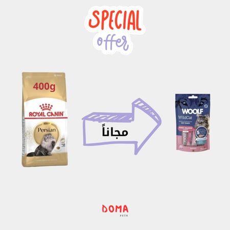 رويال كانين طعام جاف للقطط الفارسيه 400 جم