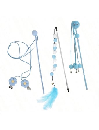 لعبة سناره للقطط بألوان واشكال عشوائيه