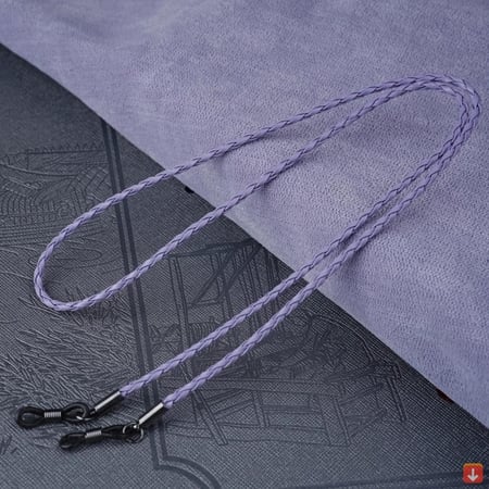 1 قطعة نظارات النساء الرجال الجلود حبل سلسلة المنسوجة نظارات الدانتيل يصل الرياضة في الهواء الطلق عدم الانزلاق نظارات الملحقات