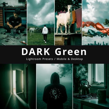 مجموعة فلاتر دارك السينمائية | Dark Mood Lightroom Presets