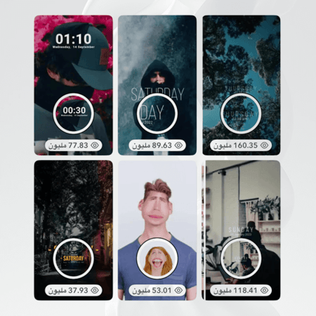 تصميم عدسة سناب شات لصناع المحتوى