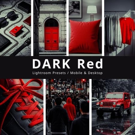 مجموعة فلاتر دارك السينمائية | Dark Mood Lightroom Presets