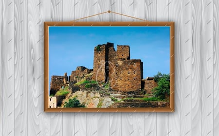 منظر لقرية آل قطيل الأثرية