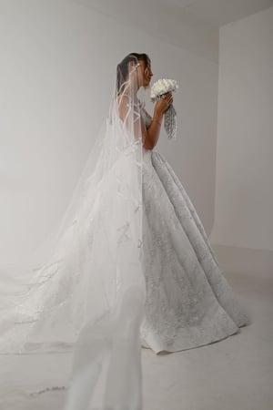 فستان زفاف ملكي