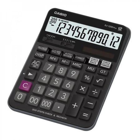 ألة حاسبة مكتبية 12 خانة CASIO - DJ-120D Plus