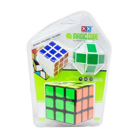 لعبة مكعب روبيك 3 قطع