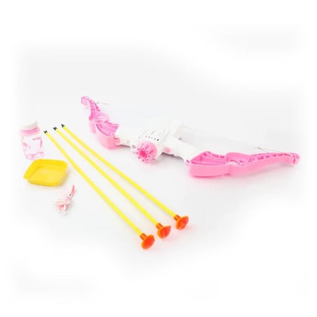 لعبة 2×1 1 آلة مسدس الفقاعات + القوس والسهم