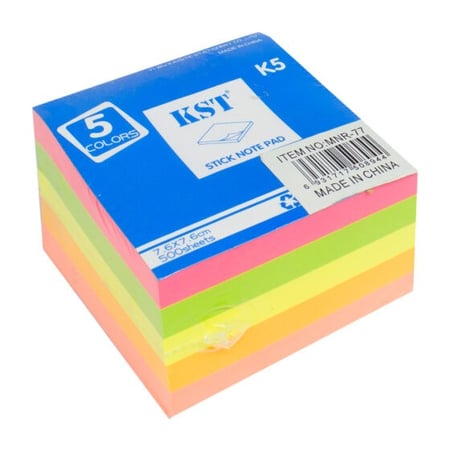 ورق ملاحظات 7.6×7.6 سم – MNR