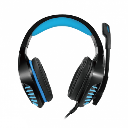 سماعة ASA Gold ستيريو سلكية للالعاب ازرق