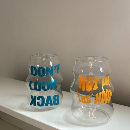 كوب مموج مع طباعة