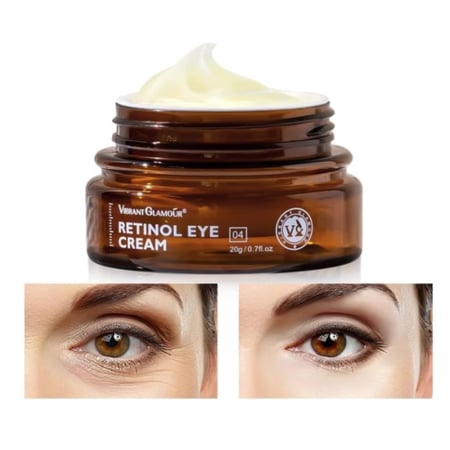 ريتينول اخفاء التجاعيد حول العين فايبرنت جلامور كريم - 20 جم - Anti-Aging Retinol Eye Cream - 20g