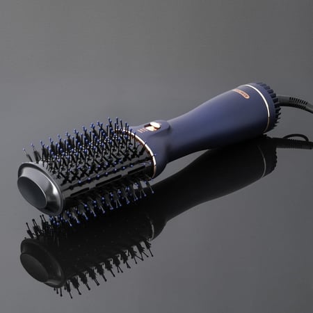فرشاة حرارية لتصفيف الشعر من ريبون -ازرق