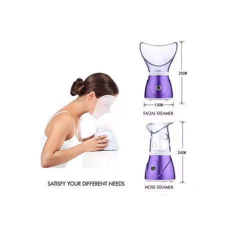 جهاز تنظيف البشرة بتقنية البخار و التعقيم بالأشعة فوق البنفسجية