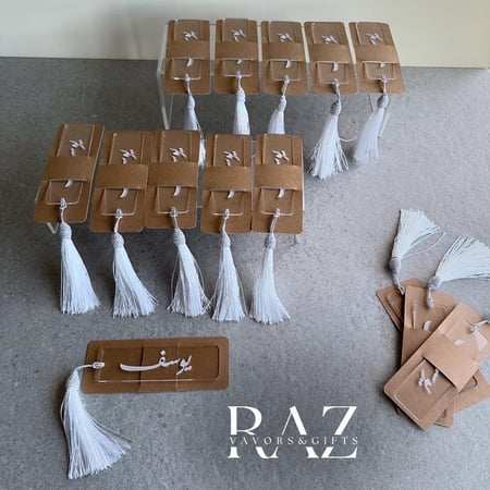 فاصل  اكريليك شفاف مخصص