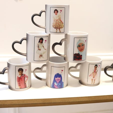 كوب سحري قليتر بطباعة الصور