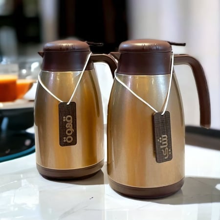 تاق الشاي والقهوة تصميم خشب ( 2حبات)