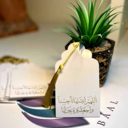 اكريلك توزيعات بتصميم الطفل (12 حبات)