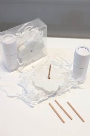 توزيعات فواحة ميني مع تنسيق الجلد