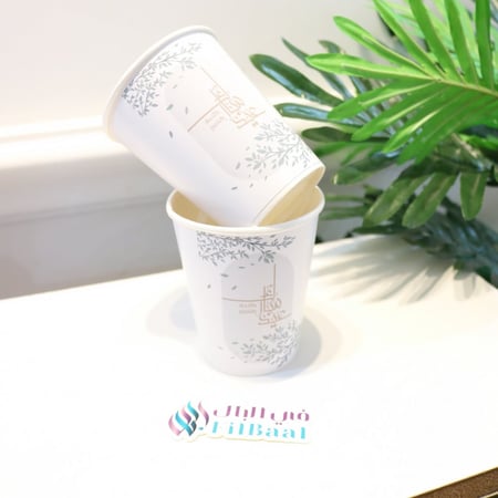 اكواب شاي ورق