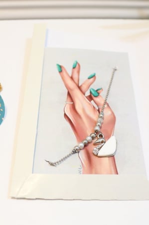 سلسال 7 اشكال مختلفة للعيد (12) حبة