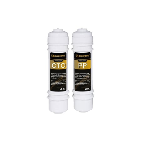 طقم فلاتر لبرادة بيورينا المدمجة طقم فلاتر مرحلتين