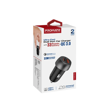 شاحن سيارة 33W - DriveGear-PD33W