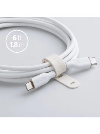 سلك شحن انكر باور لاين فلو تايب سي الى تايب سي 0.9 م