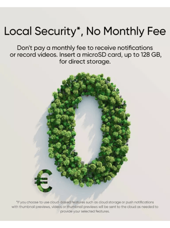 انكر كاميرا مراقبه داخلية يوفى C220، دقة 2K ، واى فاى ، 360 درجة