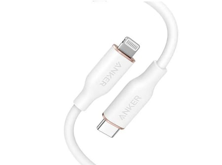 سلك انكر باور لاين فلو تايب سي الى لايتنينق 1.8 م - أبيض