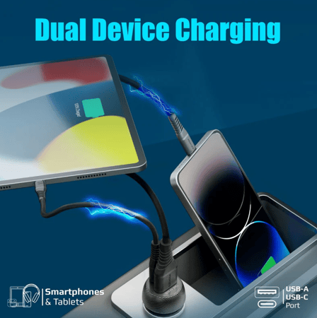 شاحن سيارة 33W - DriveGear-PD33W